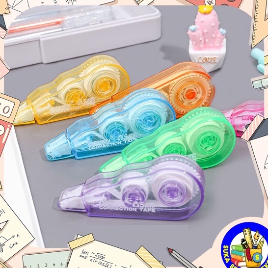 

➠Terbaru✬☍ Correction Tape / Pita Koreksi (6pcs) ST0005 K88 ❉
