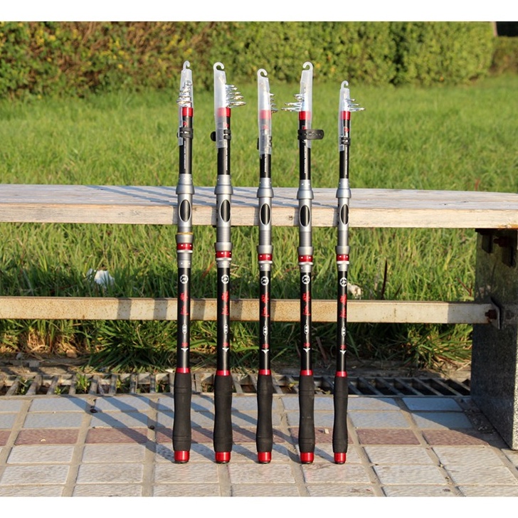 Rekomendasi Joran JW Antena Pancing Carbon Fiber Telescopic 210 240 270 300 360 cm