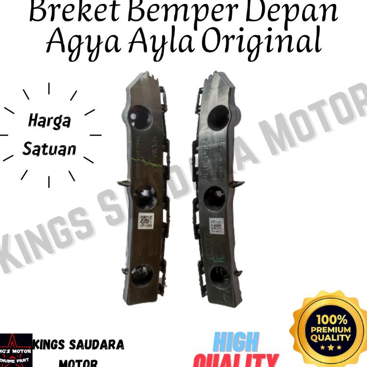 Breket Bemper Depan Agya Ayla 2014 - 2021 Original Best Seller [KODE J9B9]