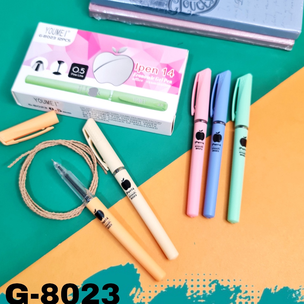 

Model Baru SOS Bolpen Gel G-8003 Apple 0.5mm(12pc) / Pulpen Tinta / Pulpen Gel /Pen Jel/Balpen/Ballpoint K0Z