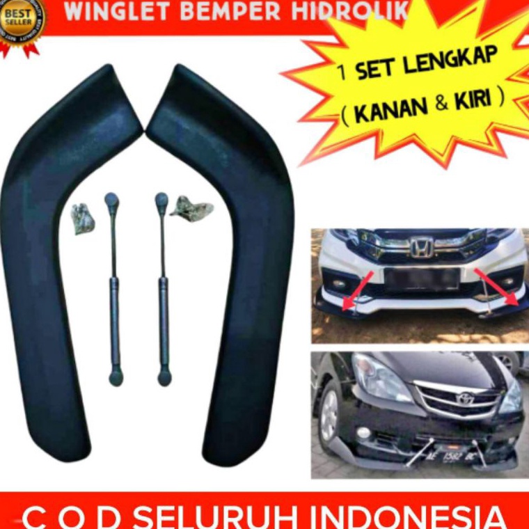 VIRAL WINGLET BEMPER HIDROLIK / PELINDUNG BEMPER MOBIL HIDROLIK / ANTI PECAH / ANTI BARET