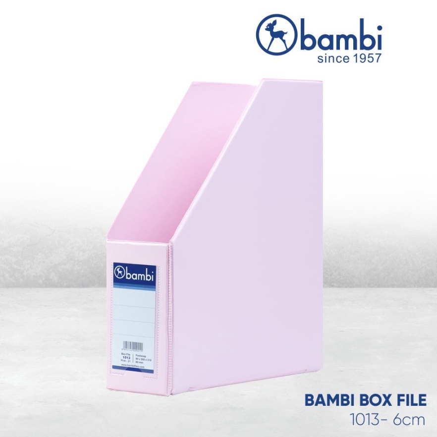 

Grosir Bambi Box Magazine File 8 cm - 1013 Pastel Pink BNM
