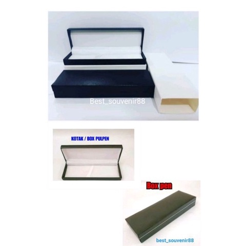 

[PROMO NJS3] Kotak / Box Pulpen Hitam Exclusive Kulit Sintetis VJ9
