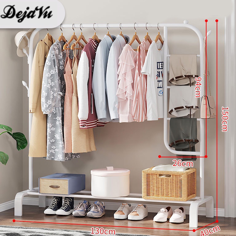 Paling Dicari.. Dejavu Rak Baju Stand Hanger Gawang Rak Gantungan Baju Dengan Rak Celana Jemuran Baj