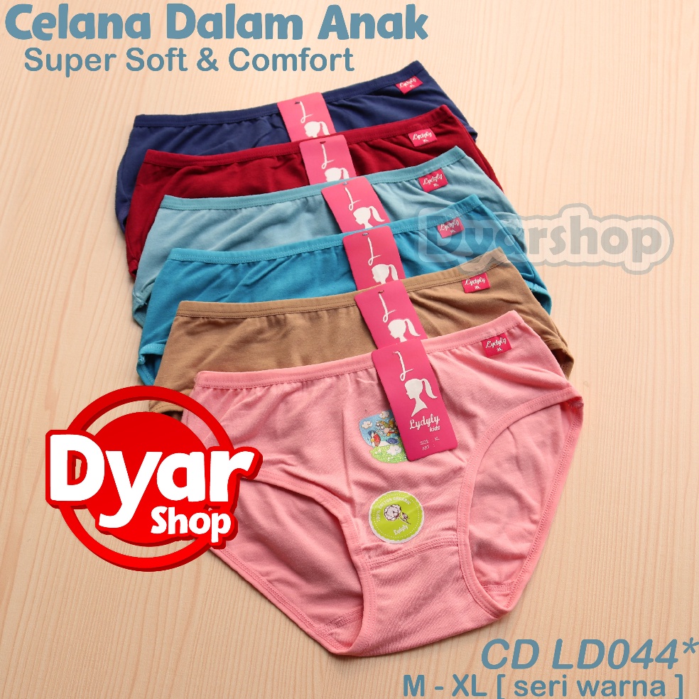 Langsung Atc [ 6 pcs ] CD Anak Lydyly 044 || Celana Dalam Anak Motif Print Berkualitas LD 044 | CD L