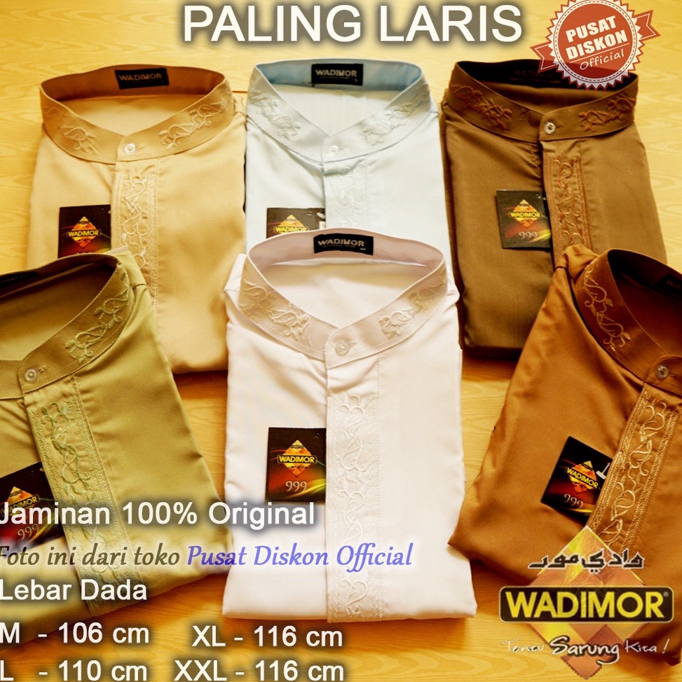 Sale Baju Koko Dewasa Wadimor Baju Koko Lengan Panjang Baju Koko Putih Baju Koko Muslim Baju Taqwa P