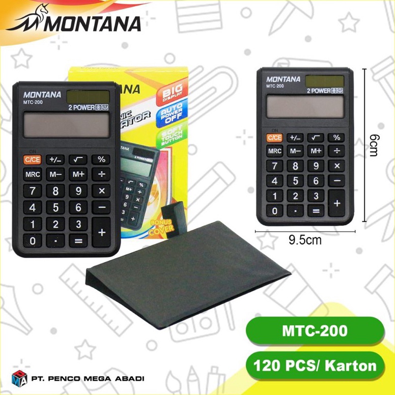 

ERG-76 Kalkulator Saku Elektronik 8 Digit / Electronic Pocket Calculator On Sale