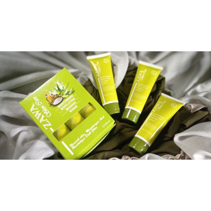 Diskon Promo 3 BOTOL / 1 PAKET ZAWA SKIN CARE SKINCARE ZAWA KOSMETIK SKIN CARE MURAH ZAWA SKINCARE