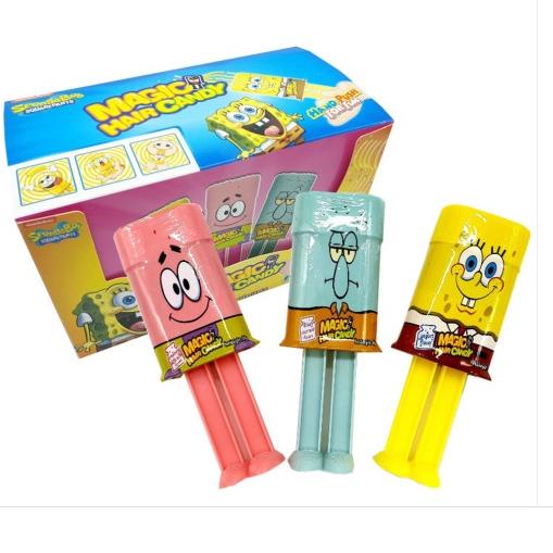 

ABU153 Korean Magic Hair Candy / Korea Viral Squidward Spongebob Candy / Magic Hair Candy Viral ***
