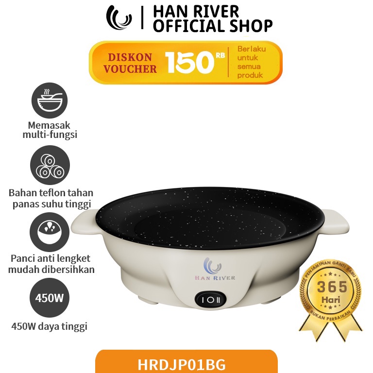 ZKGN9816  HAN RIVER  Panci Elektrik/panci listrik/Panci BBQ/Panci Panggang Elektrik Grill