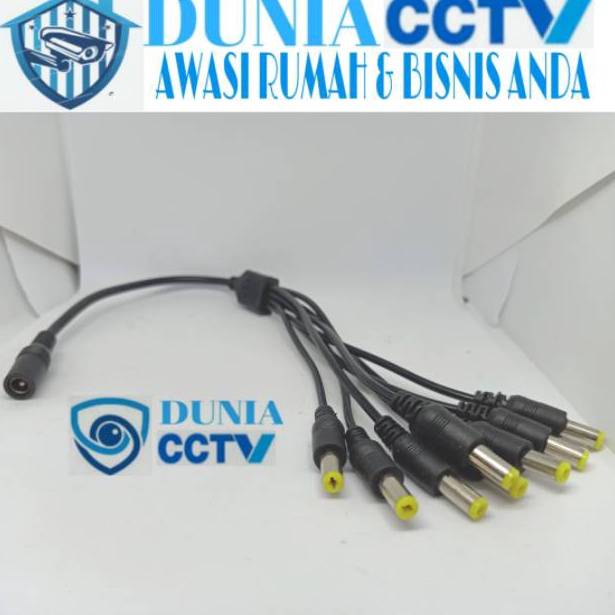 ➯ Kabel cumi cabang 8 / kabel cumi 8ch buat cctv 60