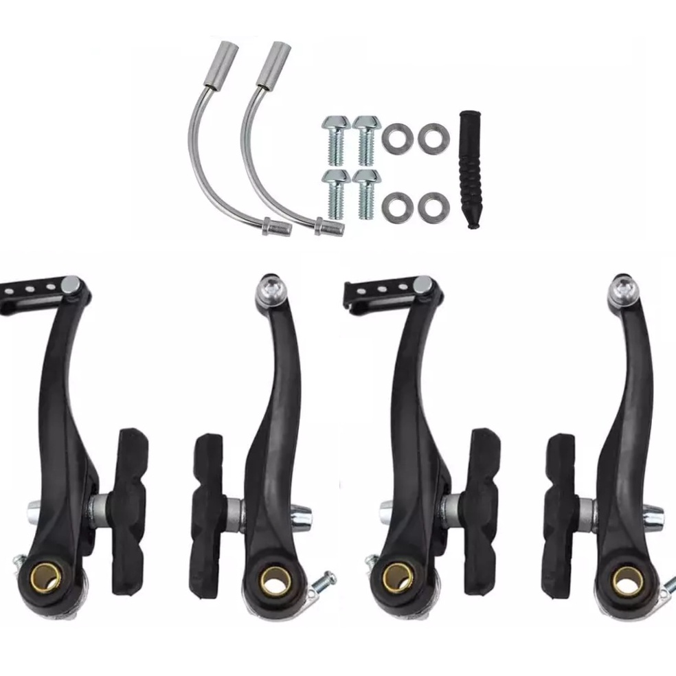 ready Rem Sepeda Vbrake Full Alloy Black Sepeda Lipat MTB Minivelo DLL