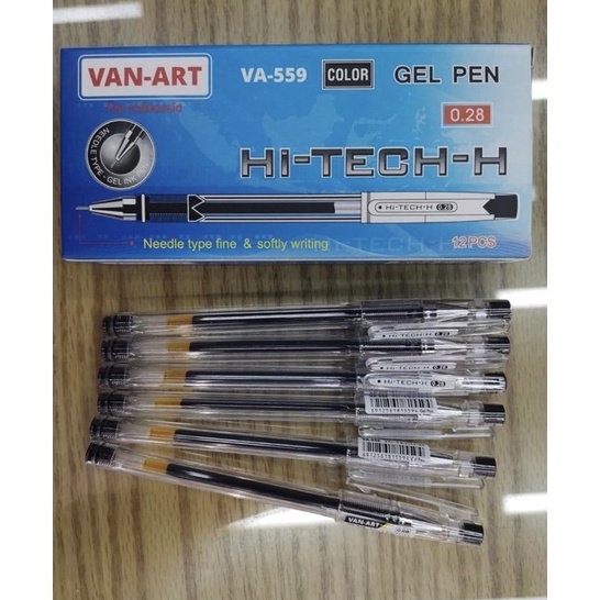 

LGKY2146 9.9 BRANDS FESTIVAL (Harga 12 pc) Bolpen Hi tech HITAM V-559 (1 kotak isi 12pcs) / gel pen 0.28