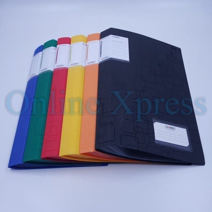 

GOGO Beli Map Plastik / Dokumen Keeper / Clear Holder F4 Folio 40 Lembar Hombo SRI