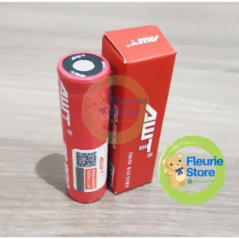 Baterai Battery AWT 18650 3000mah IMR 40A 37V Batre Vapor Vape Rokok