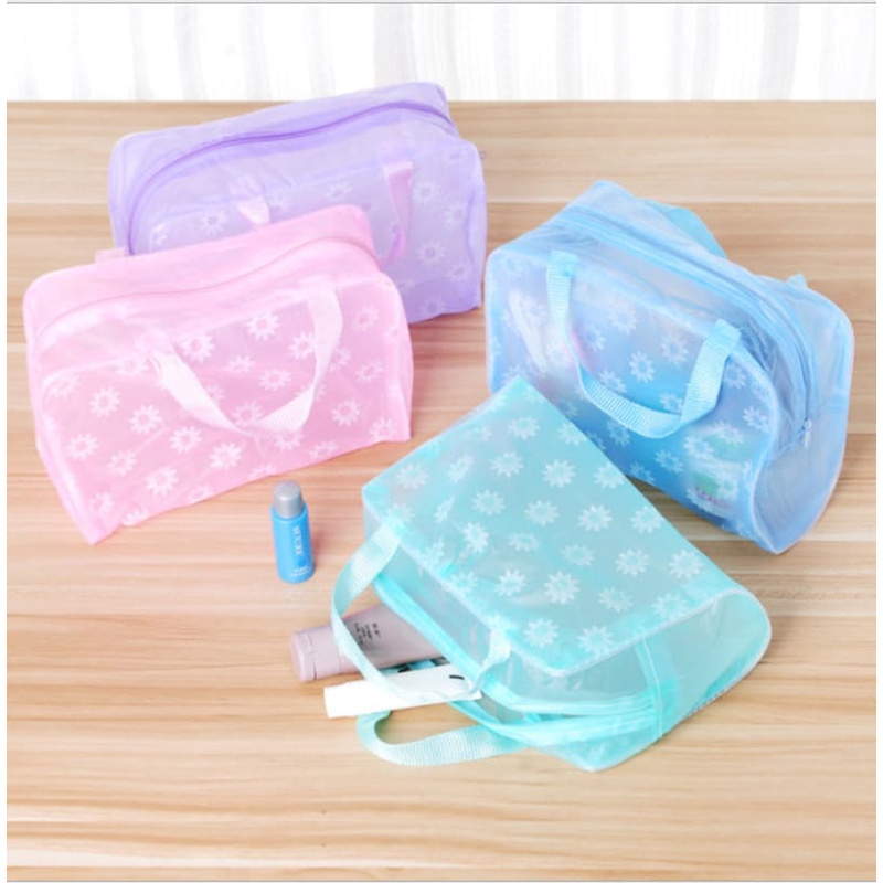 Tas Mandi Anti Air Travelling - Tas Kosmetik Waterproof