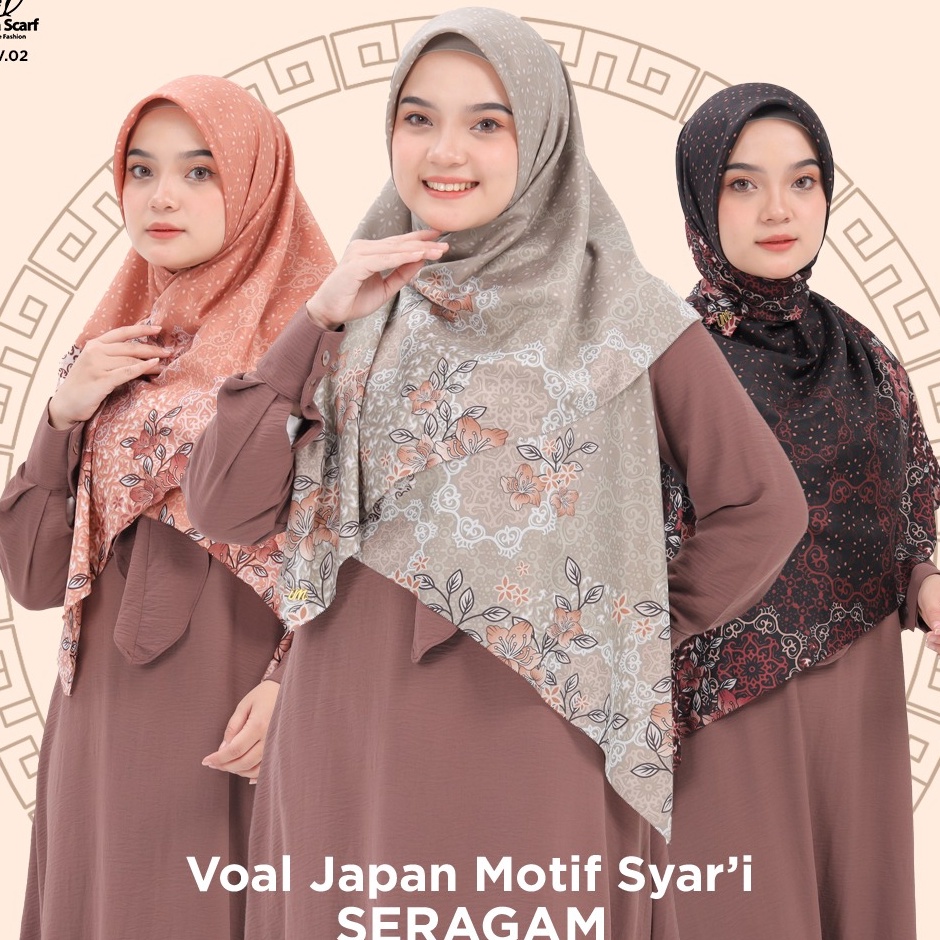 ™Banyak Peminat™ JILBAB SEGI EMPAT MOTIF SYARI / HIJAB SYARI MOTIF BY UMAMA / JILBAB UMAMA SYARI MOT