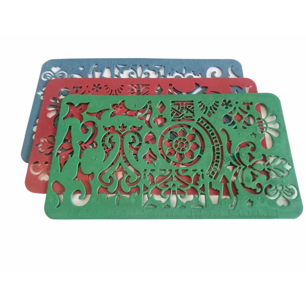 

[PROMO GAP1] 12 pcs Penggaris Fancy seri Batik Bring it back