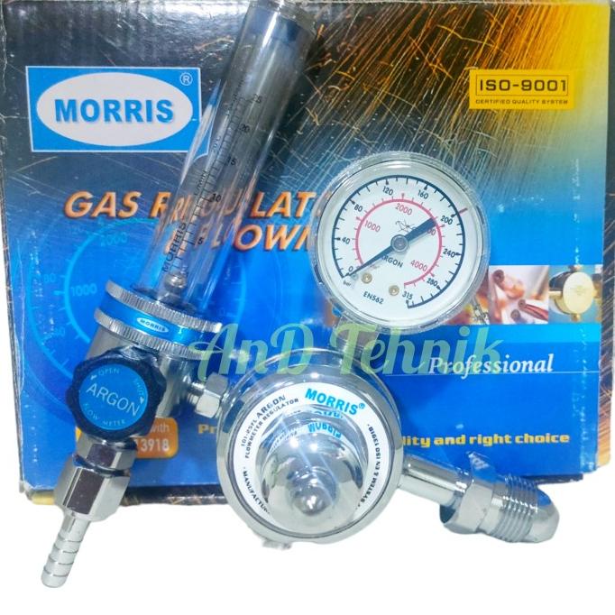 MORRIS Regulator Argon 101-25FL-AR / Flowmeter Regulator Argon 101FL