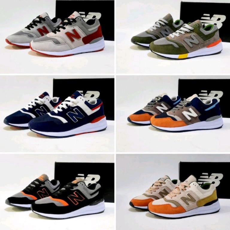 stok baru SEPATU N.B 997 PRIA TERBARU/SEPATU OLAHRAGA PRIA/SEPATU LARI PRIA/SEPATU SENAM PRIA/SEPATU