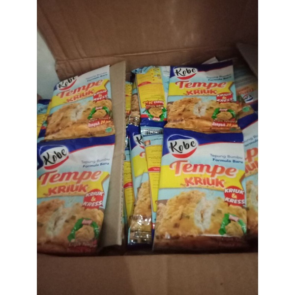 

Tepung kobe tempe kriuk (1 renteng)