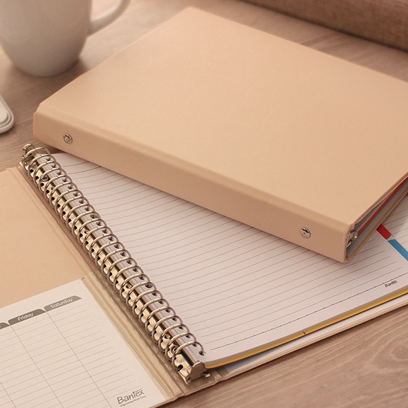 

✻Best➩ Bantex Binder Note Polos B5 26 Ring Warna Pastel T42 ✺