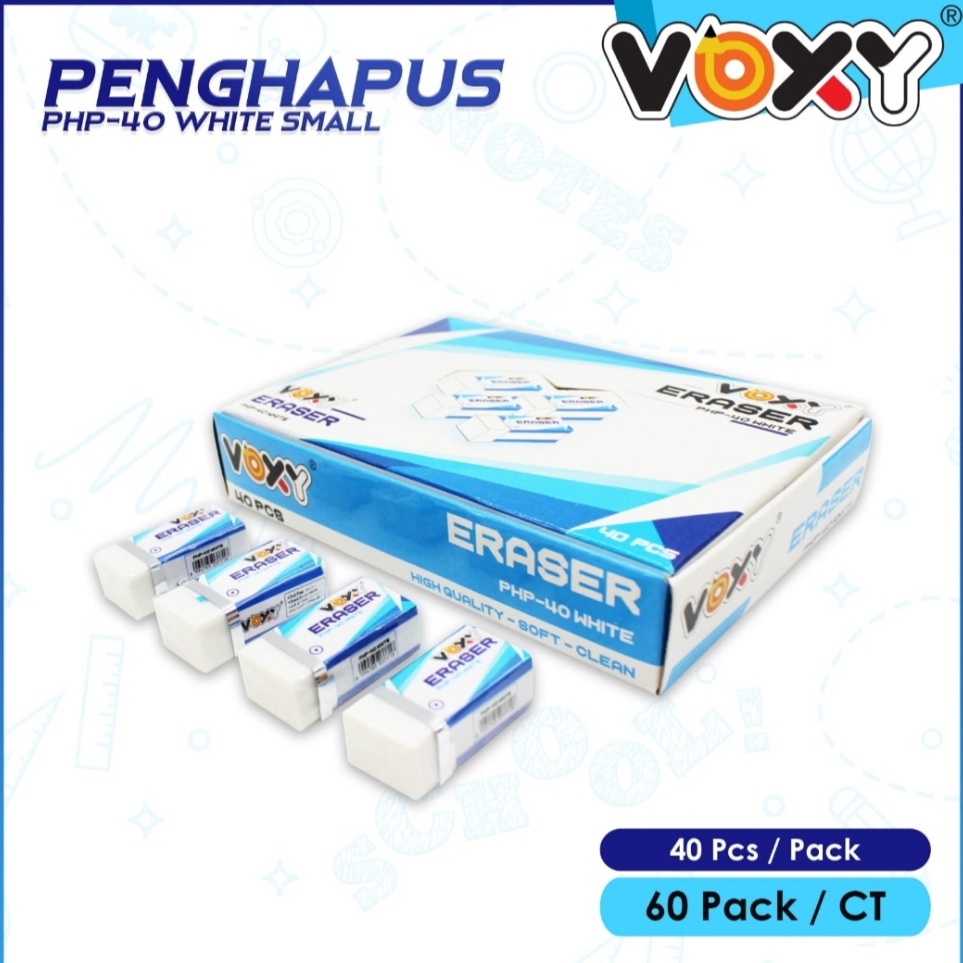 

Paling Popular➵ 1 Pack 40 pcs Penghapus Pensil Mikimoto / Voxy / GM I61 ➫