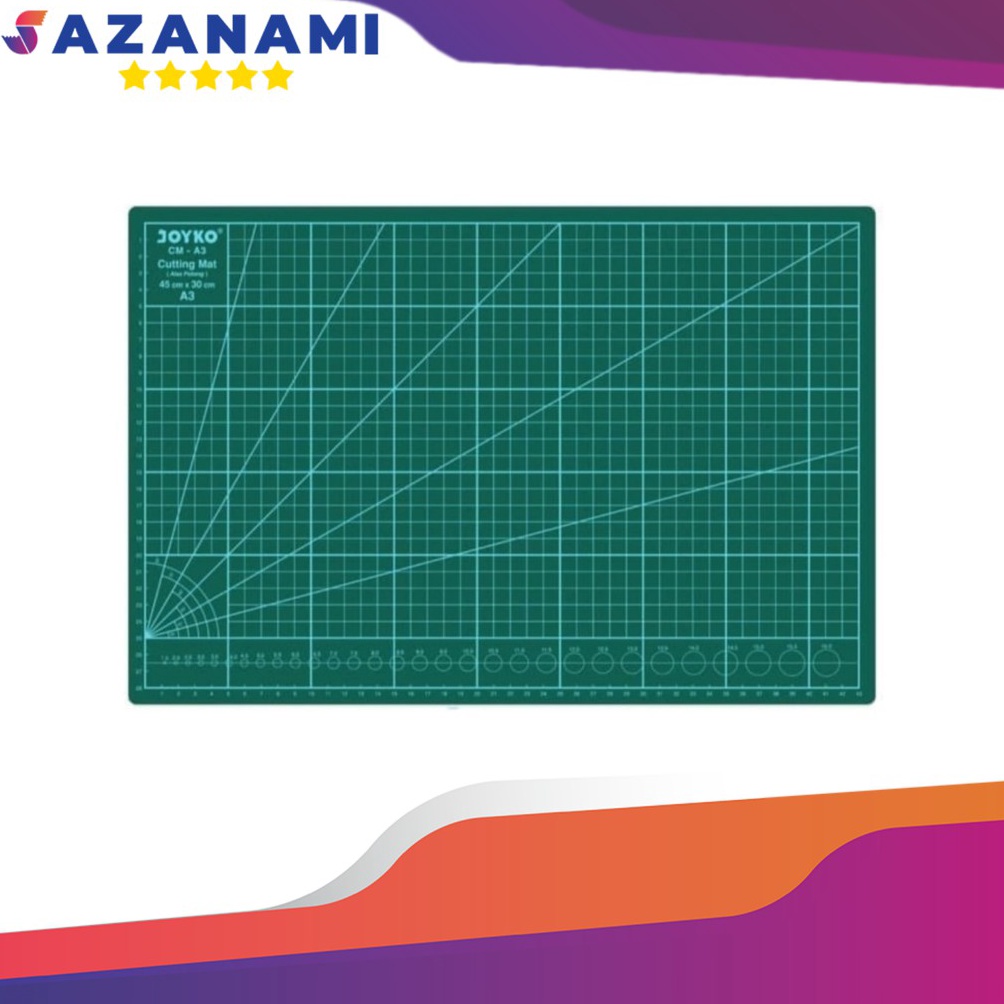 

Big Promo JOYKO CUTTING MAT A3 ALAS POTONG 45CM X 30CM Discount