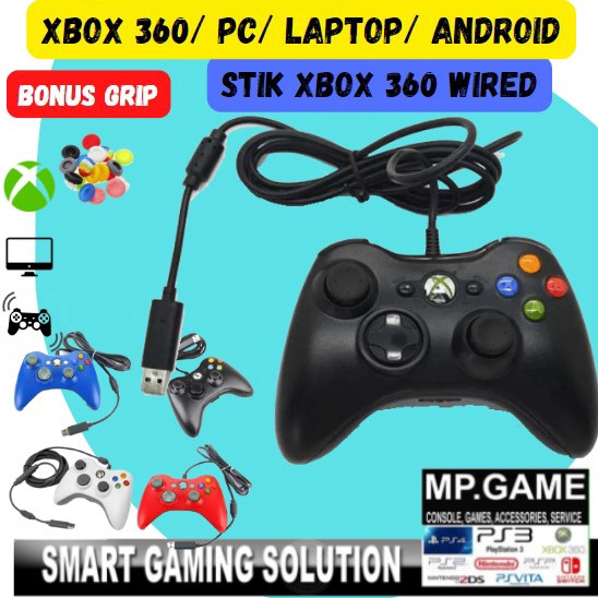 VIRAL Stik stick xbox kabel wired xbox 360 PC ori pabrik Stik Xbox Stick Xbox Pc Laptop Android