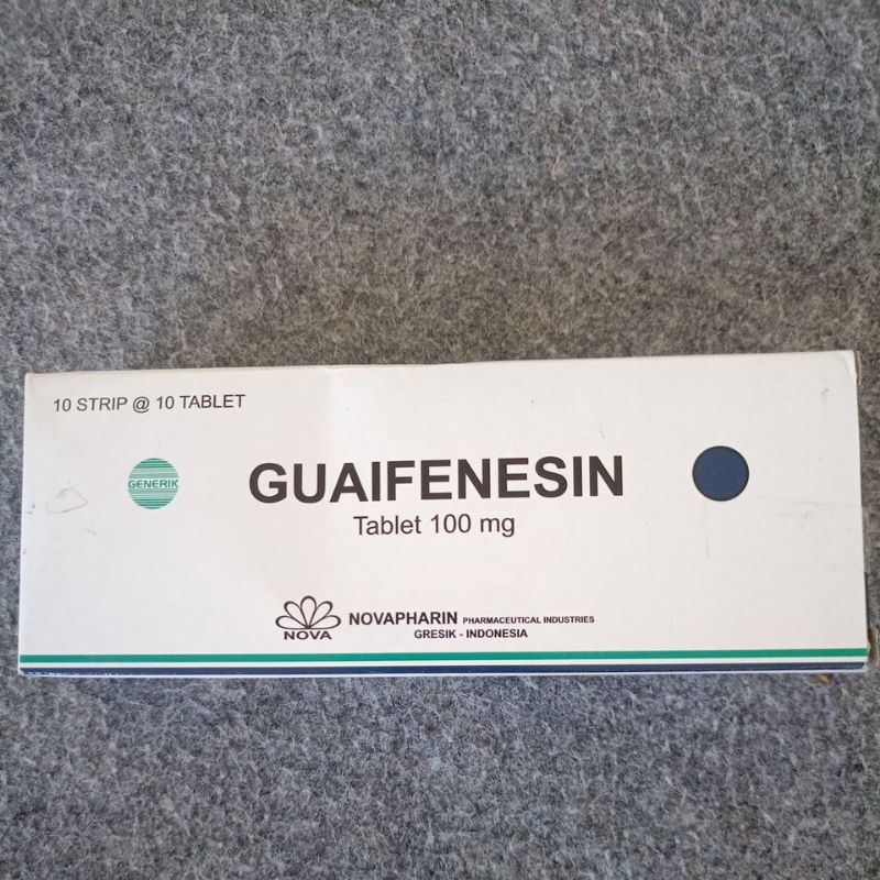 Guaifenesin Tablet 100mg