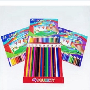 

45 1 PACK SQUEEZY PW-SQ 24 PENSIL WARNA eqrad