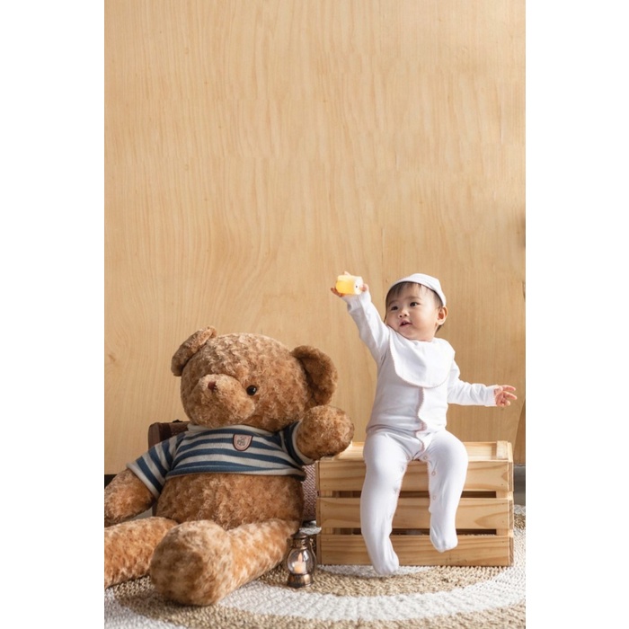 Bamboo And Bub Himari Sleepsuit