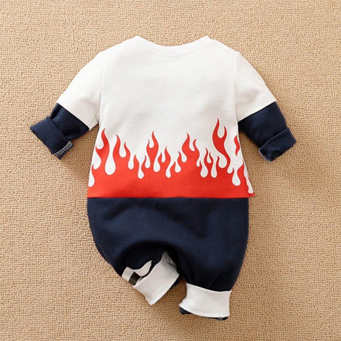 Jumper Bayi Lengan Panjang 0-24Bln / Jumper Motif Hokage Naruto Import