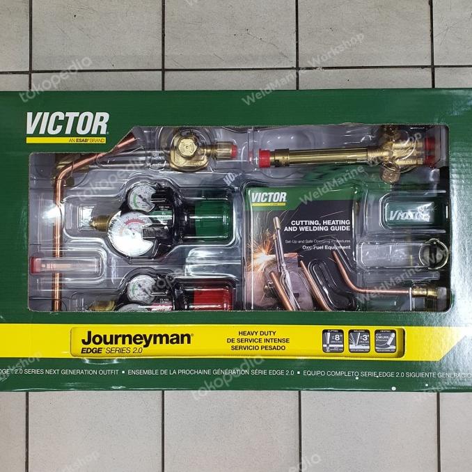 victor journeyman welding set