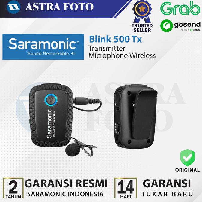 Sale Saramonic Blink 500 Tx Transmitter Microphone Wireless - Mic Kamera Termurah