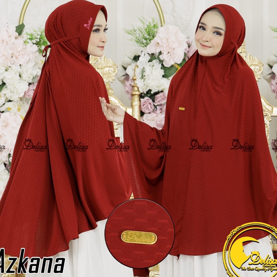 Best Seller Hijab Instan Jumbo XXL Azkana By Delisa Collection ✿