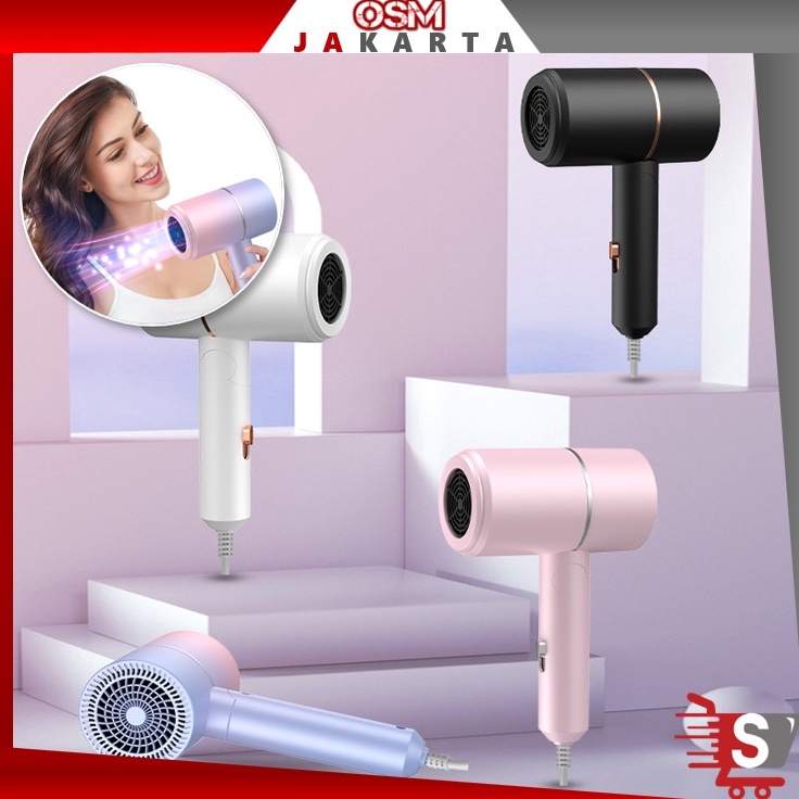 BEST SELLER OSM JKT H5629 Hair Dyer Lipat / Pengering Rambut Lipat / Penata Rambut Salon Kecantikan 