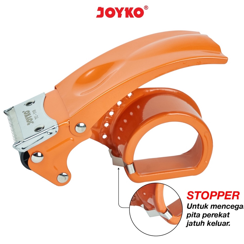

RTG-80 Tape Cutter Tape Dispenser Pemotong Pita Perekat Joyko TC-119 242