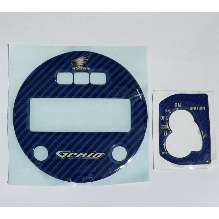 Model Baru FLc Stiker timbu Speedometerl Genio dan kunci kontak ✷ ✹