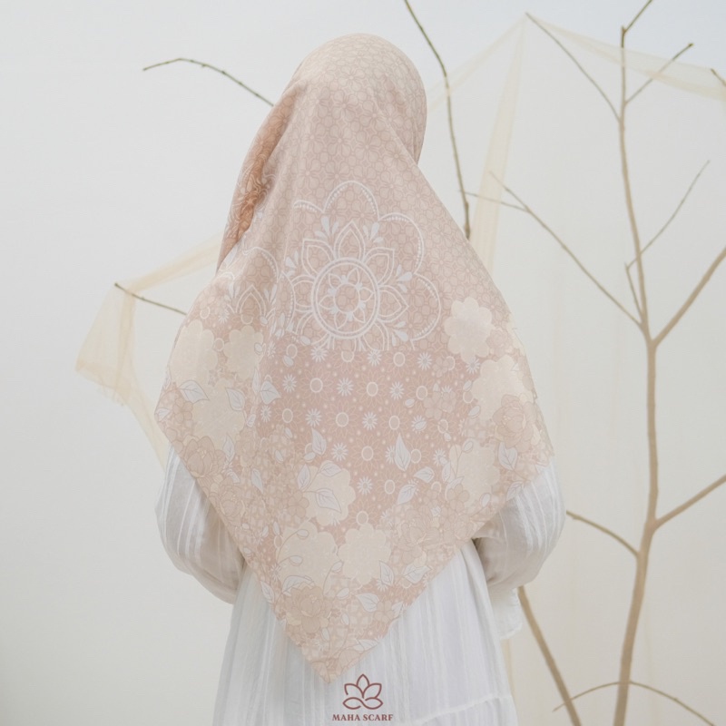 Hijab Syari Voal Motif/Voal Motif Segiempat Jumbo/Hijab Voal Syari