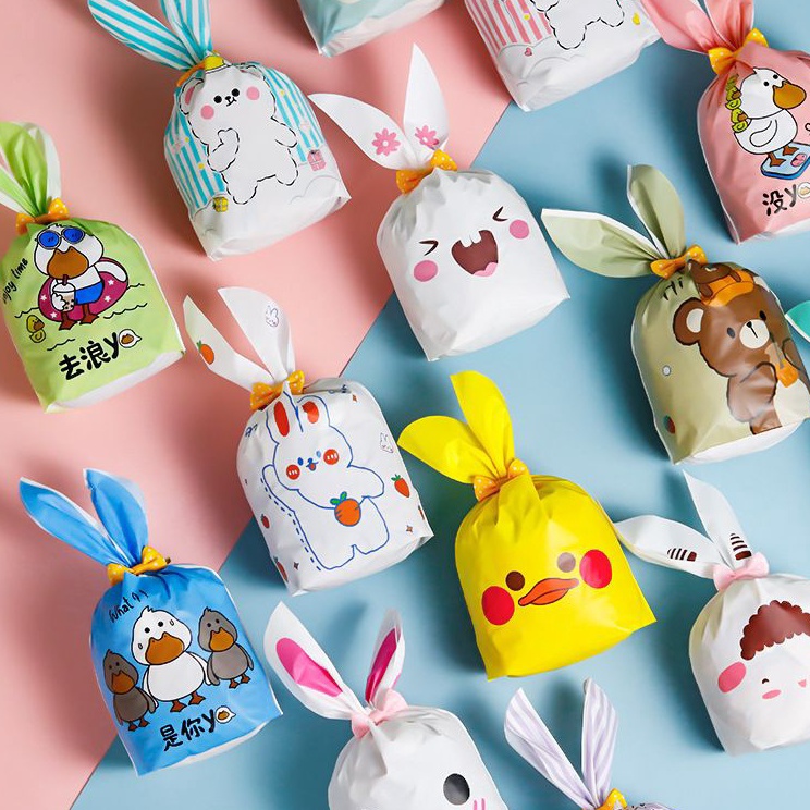 

✵Diskon Promo✥➻ BLANJA.ids 10 lembar PLASTIK KEMASAN KARAKTER LUCU, UKURAN SEDANG (18 x 30cm)& BESAR (24 x 37cm)/ UNTUK UKURAN KECIL SILAKAN CEK TOKO/ plastik ultah souvenir snack hadiah/ plastik karakter animal binatang/ plastik telinga kelinci P62