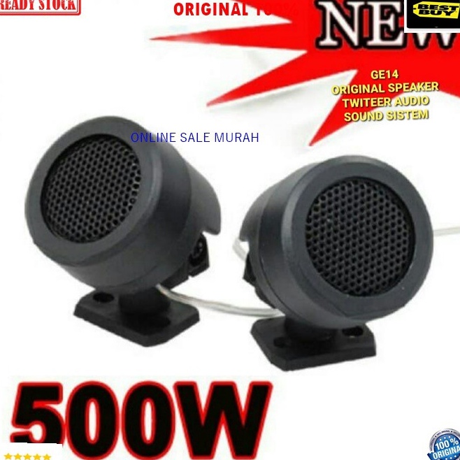 ★★ 0qc G14 Speaker mini twiter tweeter audio sound sistem system suround surround piezo super pasif 