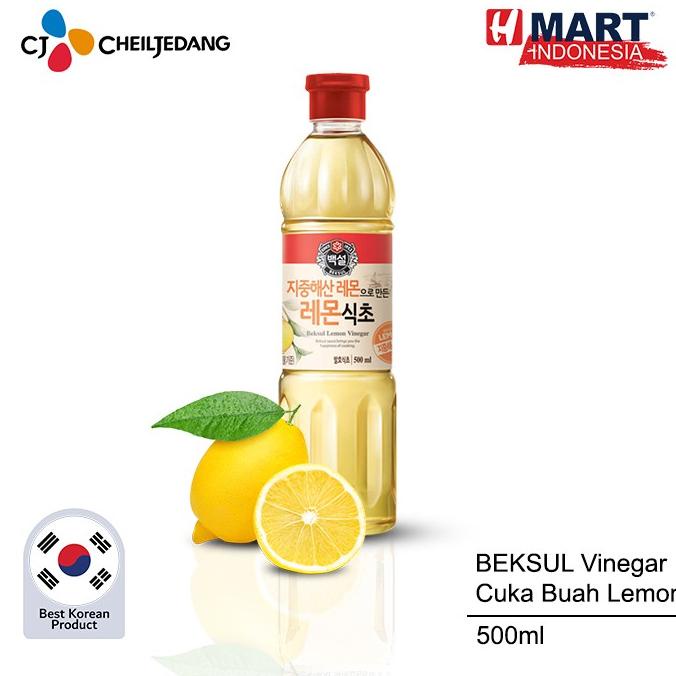 

CJ BEKSUL Lemon Vinegar - Bumbu Saus Cuka Lemon Korea 500ml
