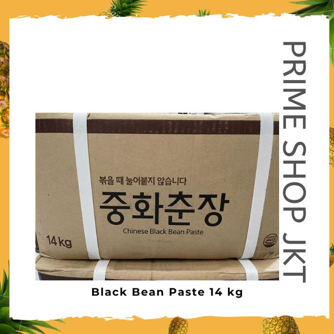 

Chinese Black Bean Paste 14kg Jajjang Bumbu Jajangmyeon Korea