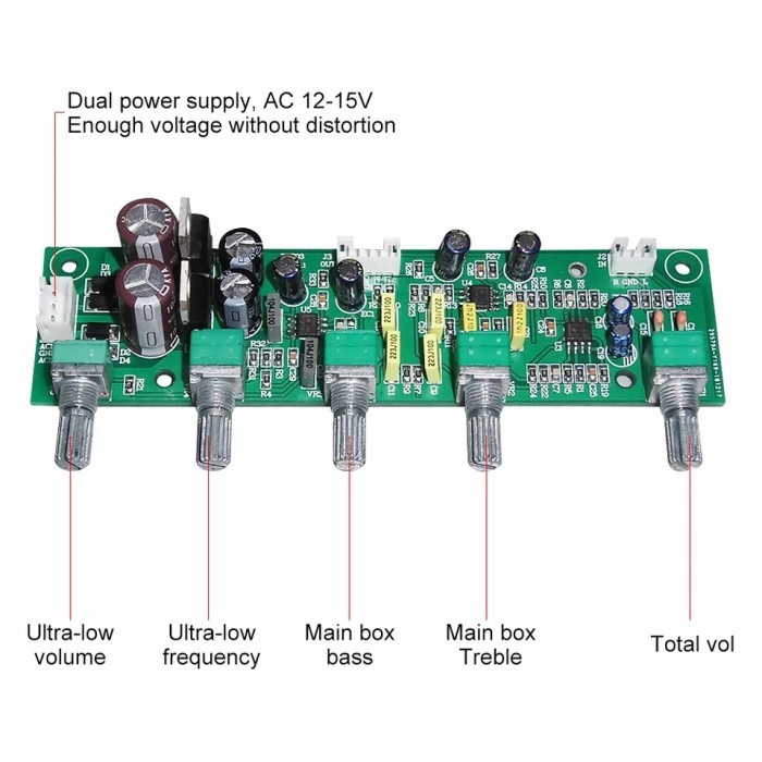 kit tone control 2.1