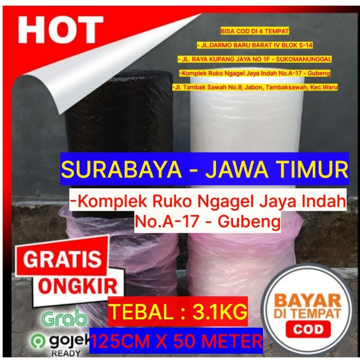 

Bestseller Bubble Wrap Roll 125 Cm X 50 Meter