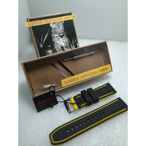 Tali Jam Tangan Karet Avante Italy 22/24Mm