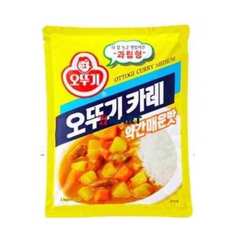 

Ottogi Curry Medium Powder 1kg Bumbu Bubuk Kari Sedang Korea Import