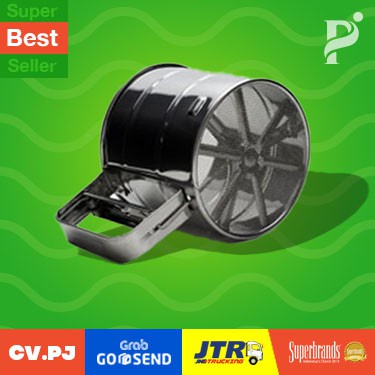 Primajaya Idealisk Cangkir Saringan Tepung Stainless Steel - Ayakan Yaring Tepung Mesh