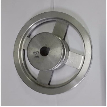 Pully Aluminium A 1 Jalur 7" X 3" Lubang As 19MM Pully 7 Inch X 3 Inch keren
